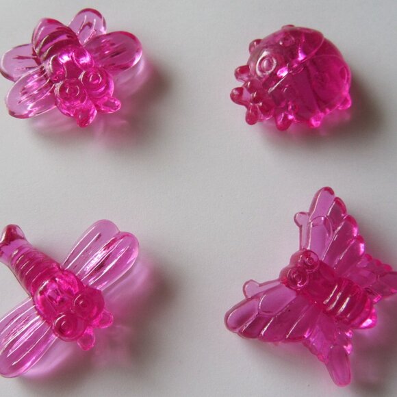 Lot of 3 Decorative Acrylic Ice Crystals Accents Vase stones Aquarium décor - Picture 10 of 10